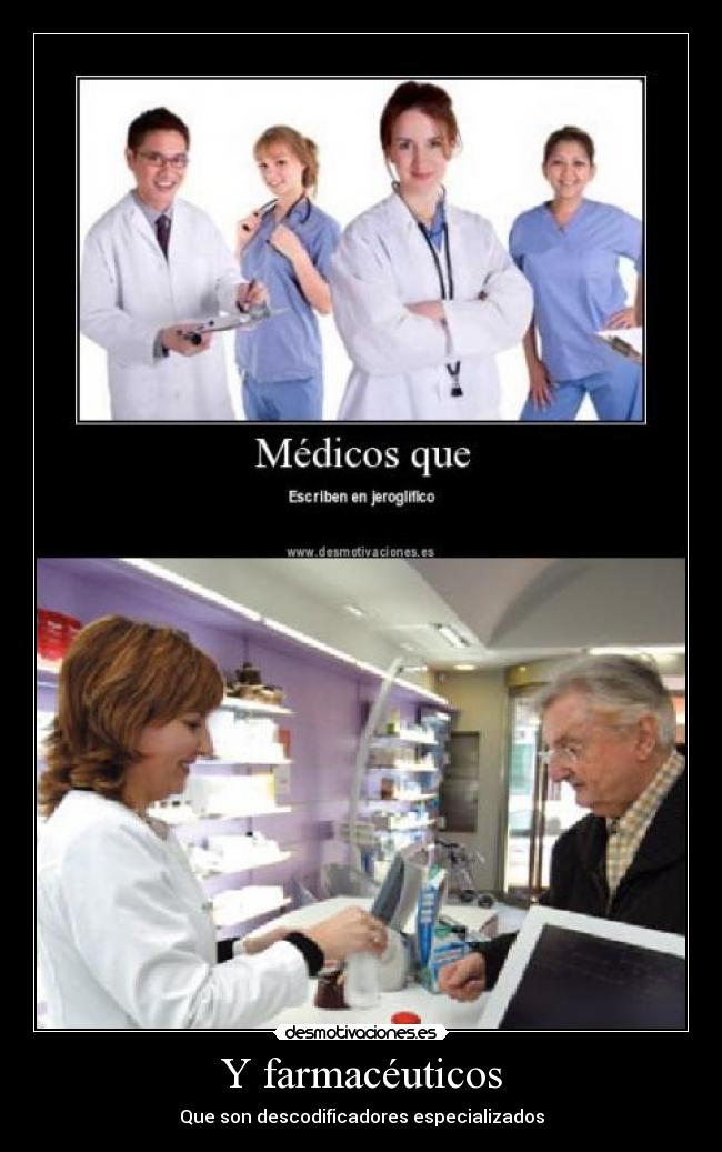 Y farmacéuticos - Que son descodificadores especializados