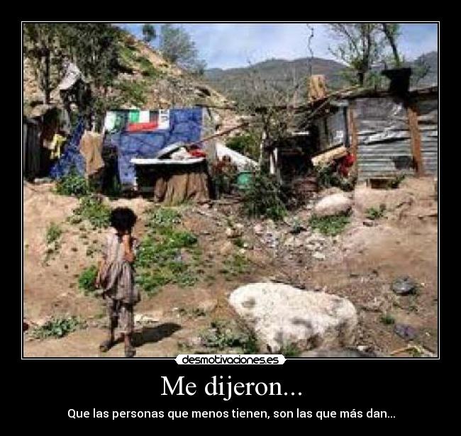 Me dijeron... - 