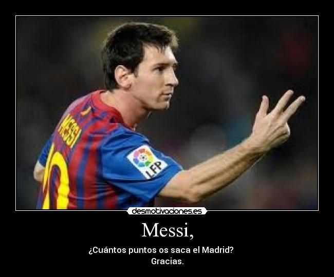 Messi, -