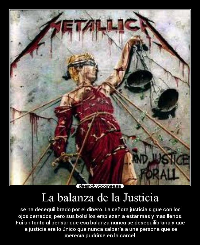 La balanza de la Justicia -