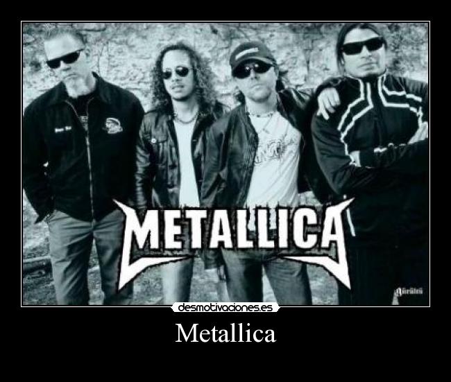 carteles metallica desmotivaciones