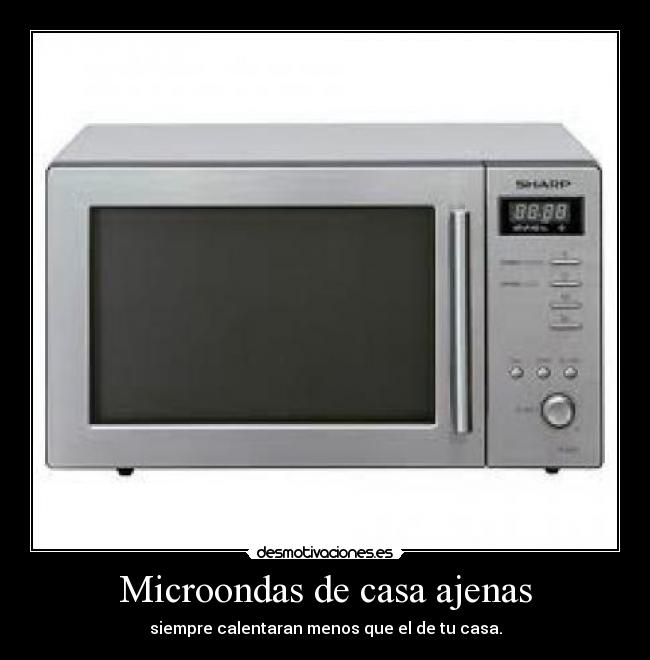 carteles casa microondas desmotivaciones