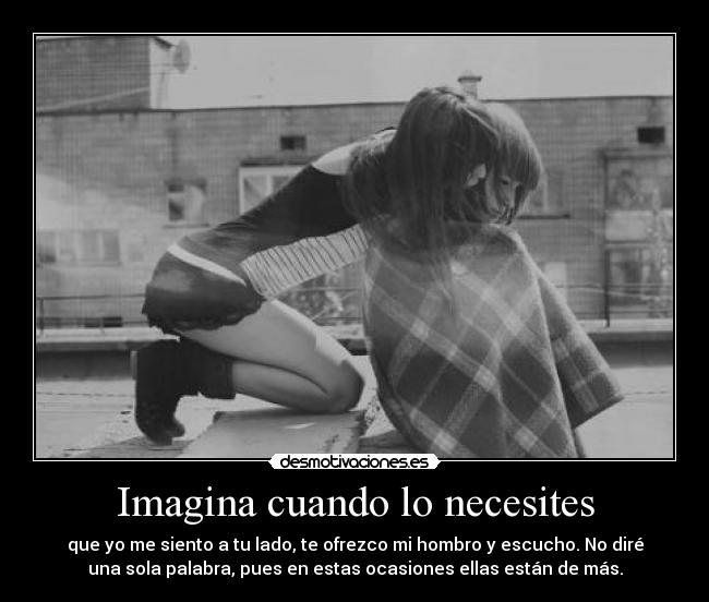 Imagina cuando lo necesites -