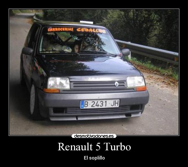 carteles renault turbo desmotivaciones