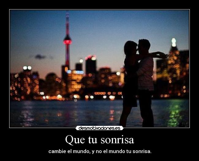 Que tu sonrisa - 
