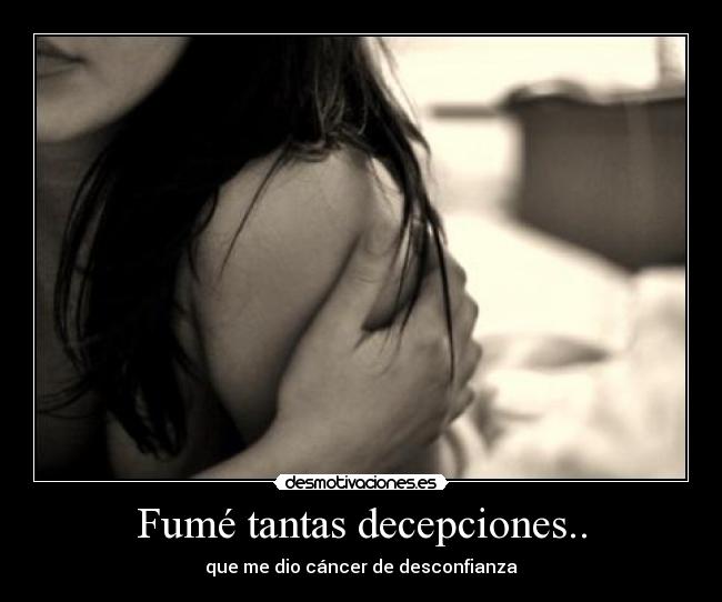 carteles decepciones desesperanza desmotivaciones