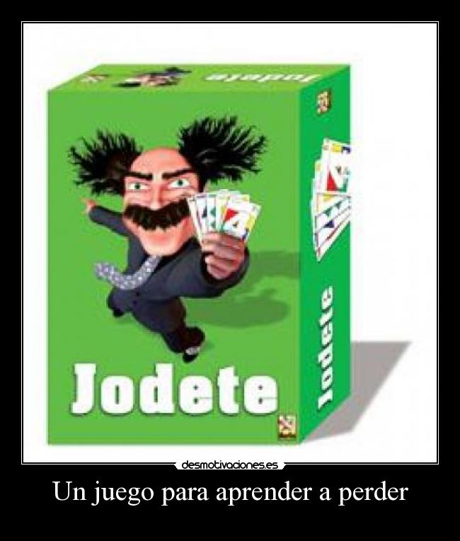 Un juego para aprender a perder -