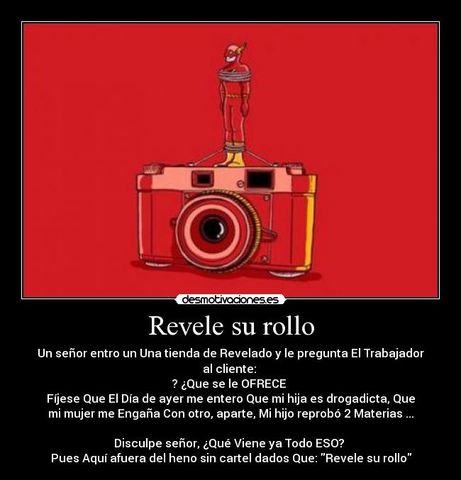 Revele su rollo - 