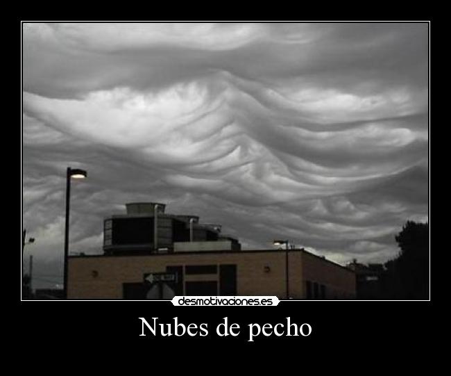 Nubes de pecho -