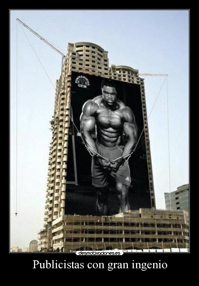 Publicistas con gran ingenio -