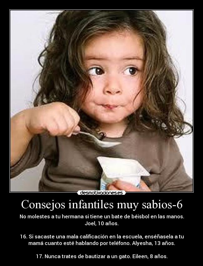 Consejos infantiles muy sabios-6 -