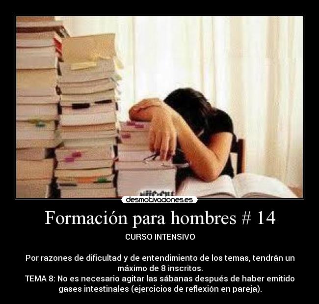 Formación para hombres # 14 - 