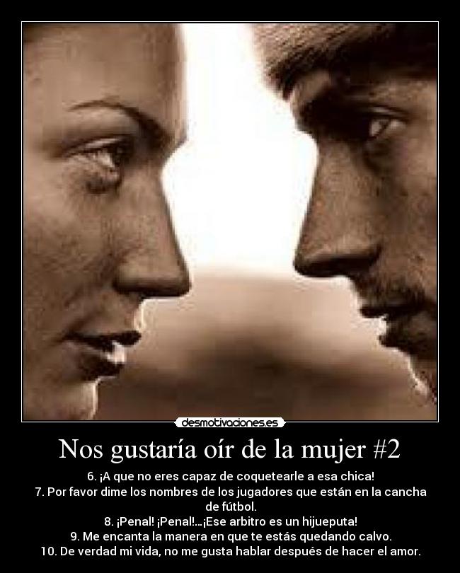 Nos gustaría oír de la mujer #2 -