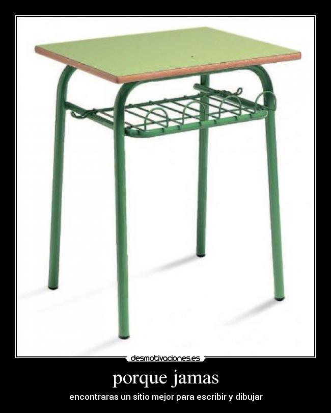 porque jamas - encontraras un sitio mejor para escribir y dibujar