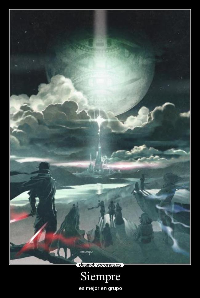 Siempre - es mejor en grupo