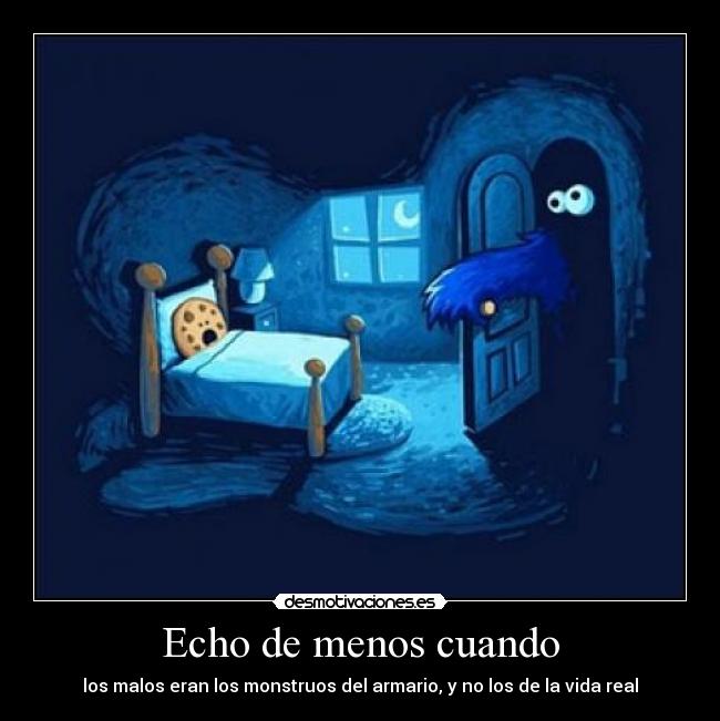 Echo de menos cuando -