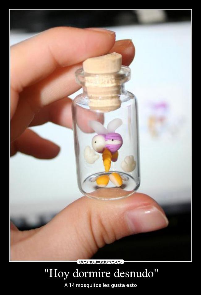 Hoy dormire desnudo -