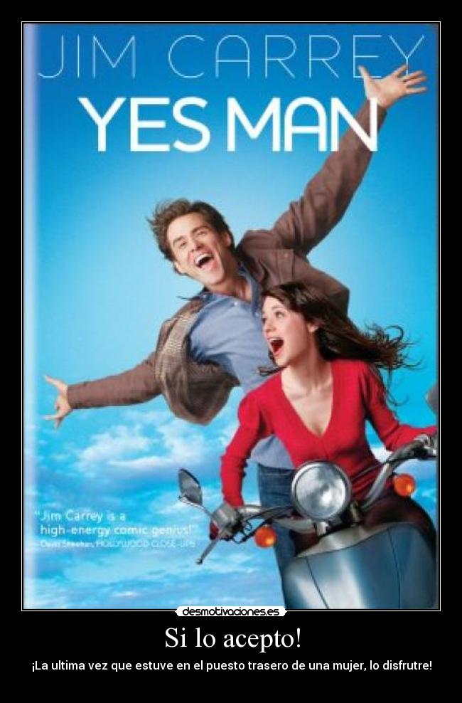 Si lo acepto! - ¡La ultima vez que estuve en el puesto trasero de una mujer, lo disfrutre!
♥