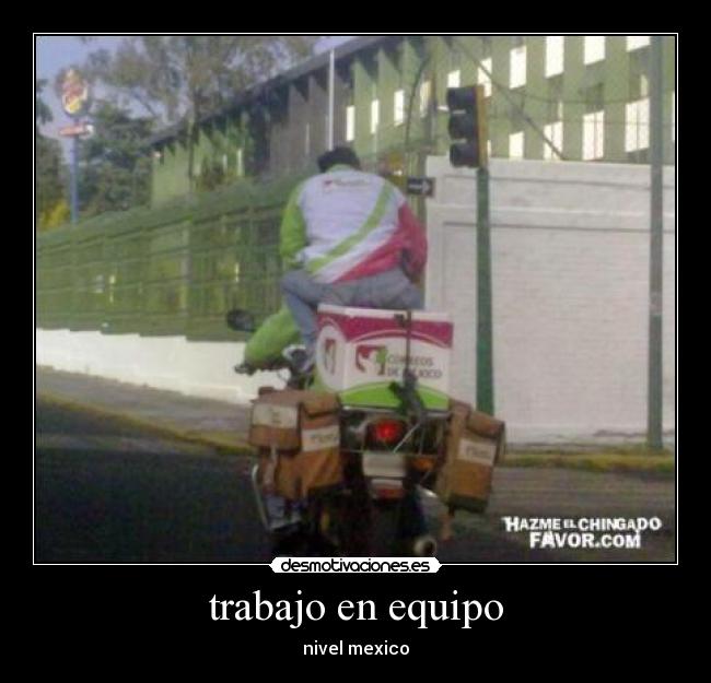 trabajo en equipo - nivel mexico