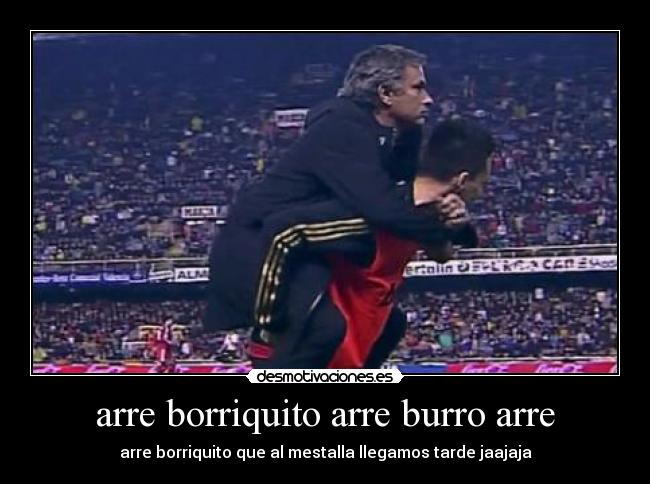 arre borriquito arre burro arre -