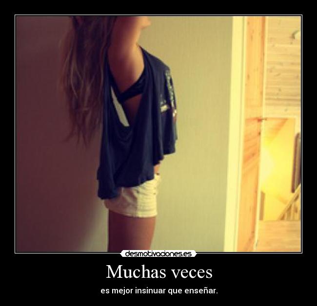 Muchas veces -