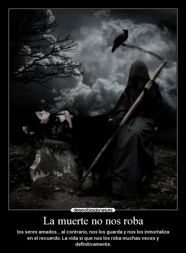 La muerte no nos roba -