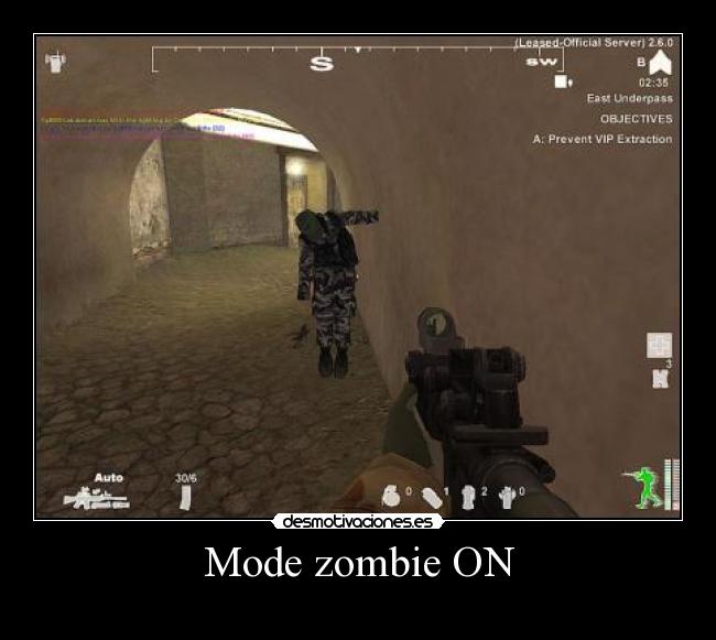Mode zombie ON -