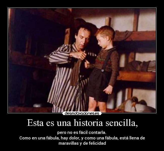 Esta es una historia sencilla, - 