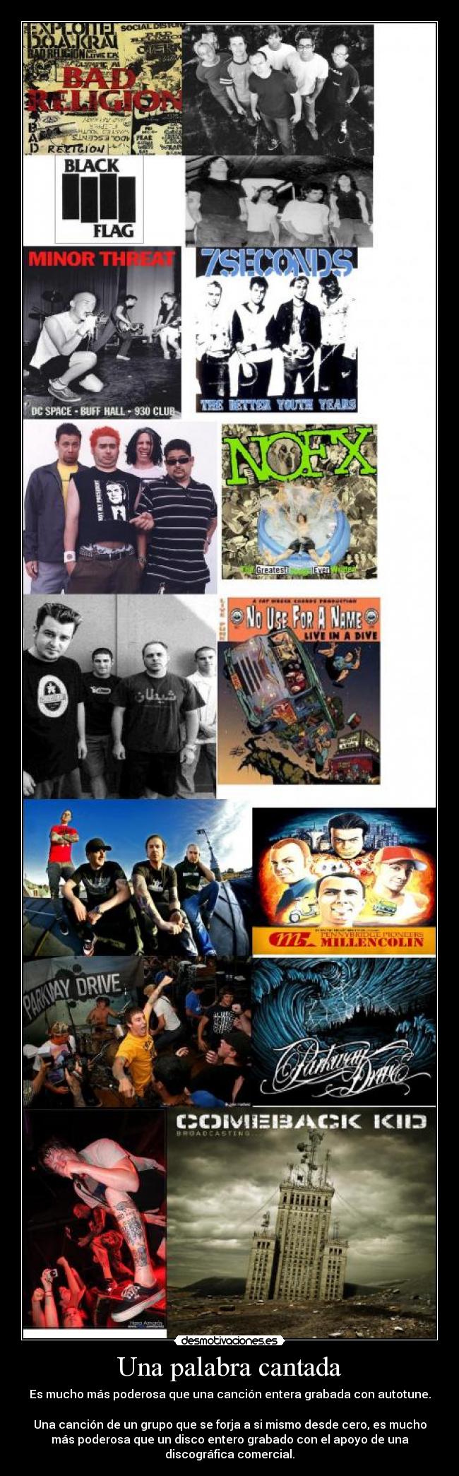 Una palabra cantada -