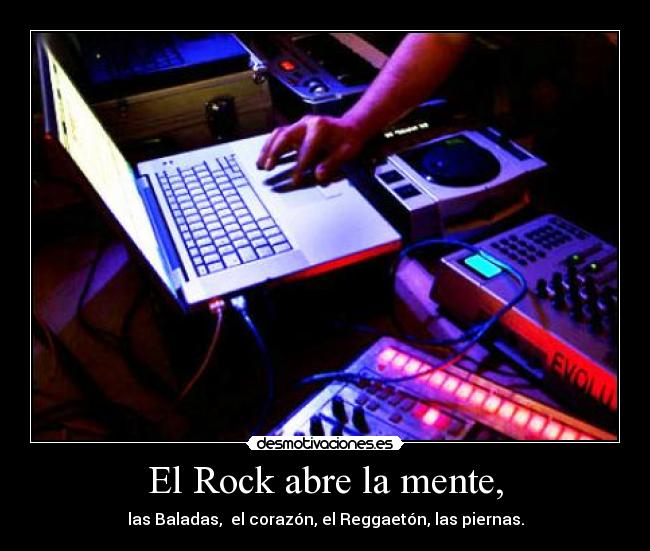 El Rock abre la mente, -