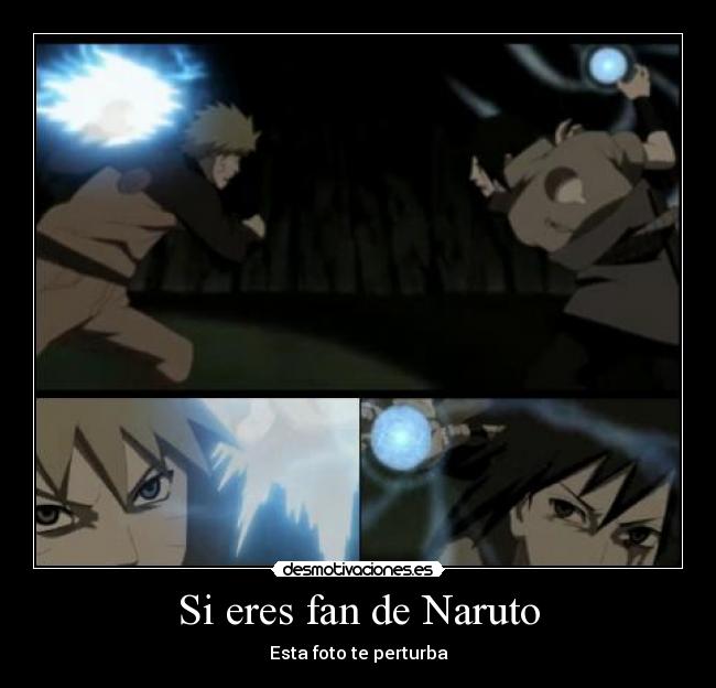 Si eres fan de Naruto - Esta foto te perturba