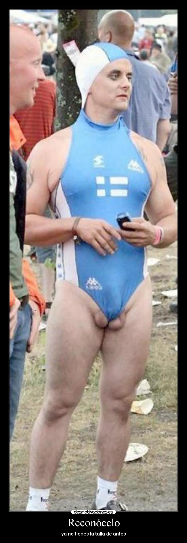 Reconócelo - ya no tienes la talla de antes