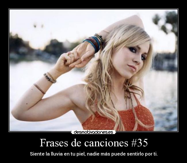 Frases de canciones #35 -