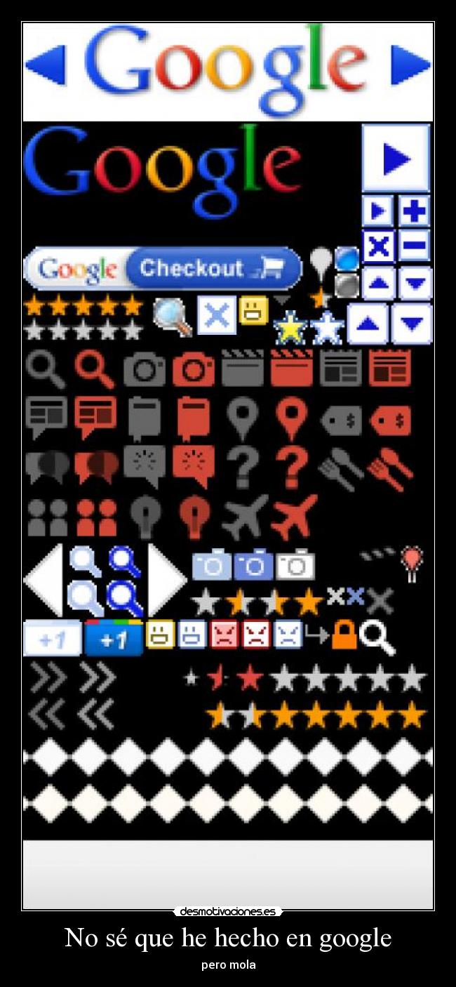 No sé que he hecho en google - pero mola