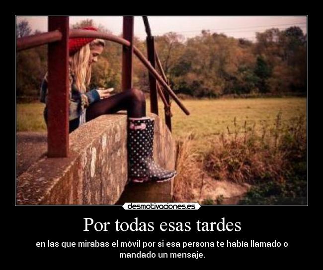 Por todas esas tardes - 