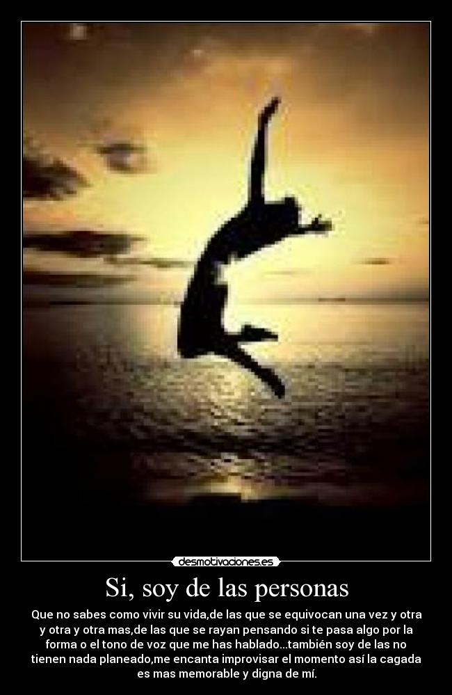 Si, soy de las personas - 