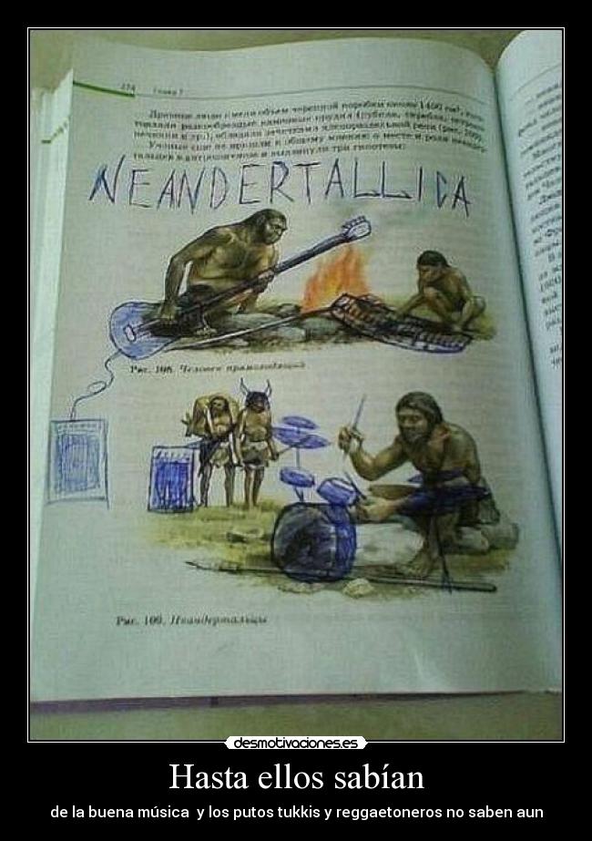 carteles neandertallica desmotivaciones