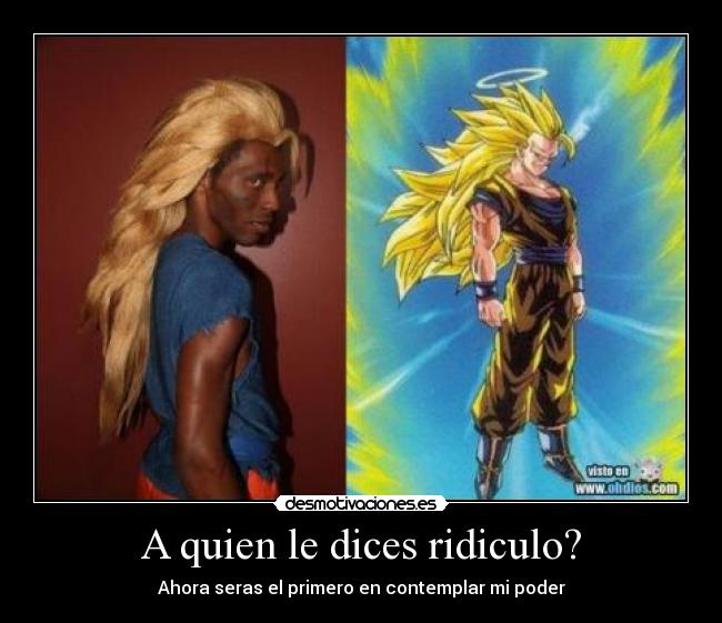carteles goku negro desmotivaciones