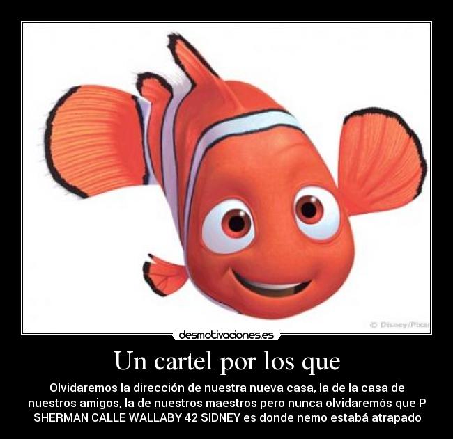 Un cartel por los que - 