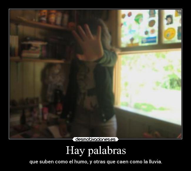 Hay palabras -