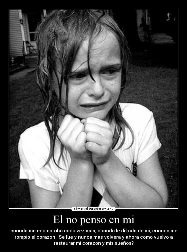 El no penso en mi -