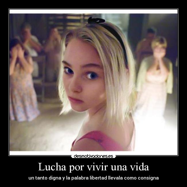 Lucha por vivir una vida -