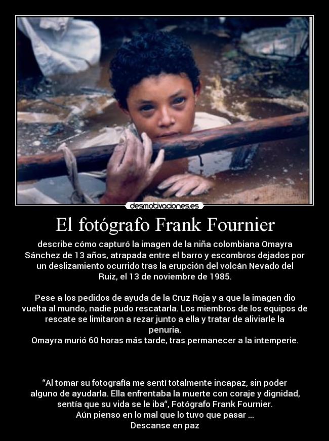 El fotógrafo Frank Fournier - 