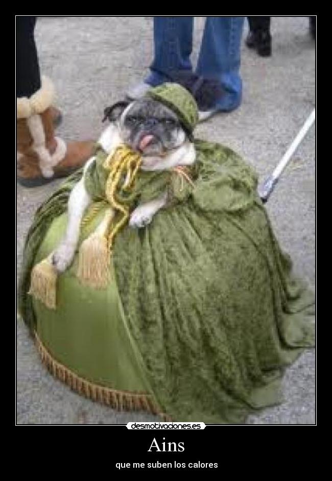 Ains - que me suben los calores