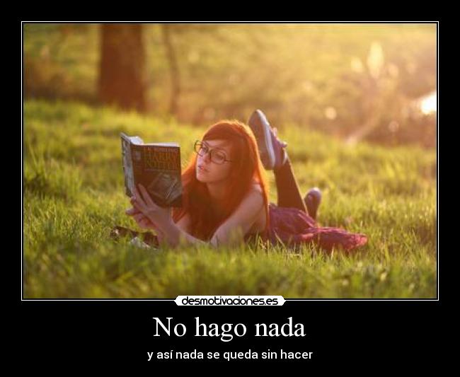 No hago nada - 