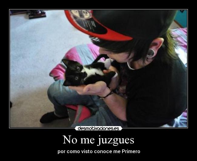 No me juzgues - por como visto conoce me Primero
