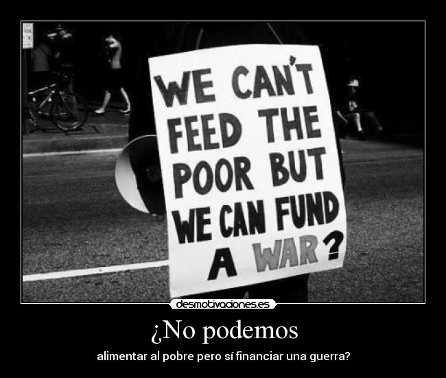 ¿No podemos -