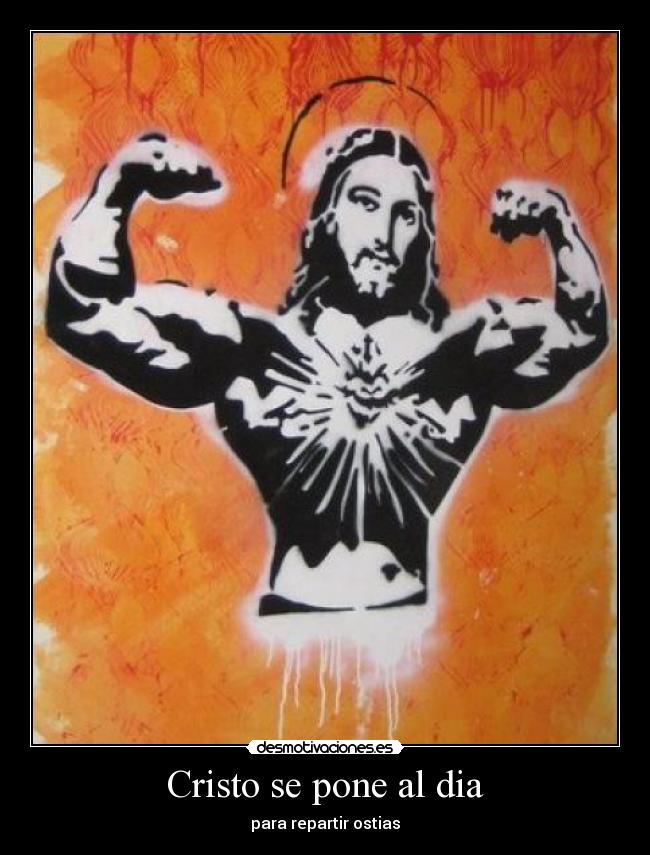 Cristo se pone al dia - para repartir ostias