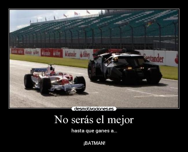 No serás el mejor - 