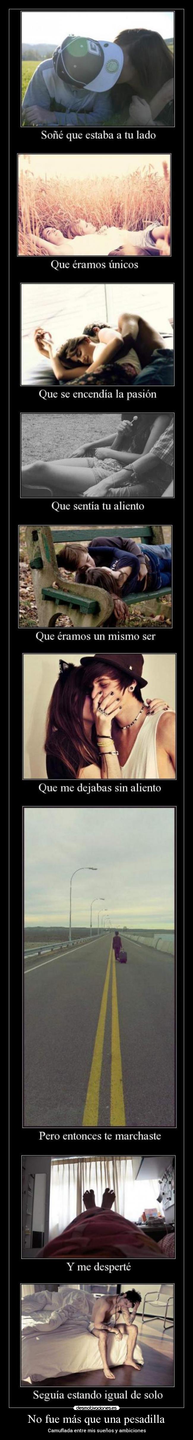 No fue más que una pesadilla - 